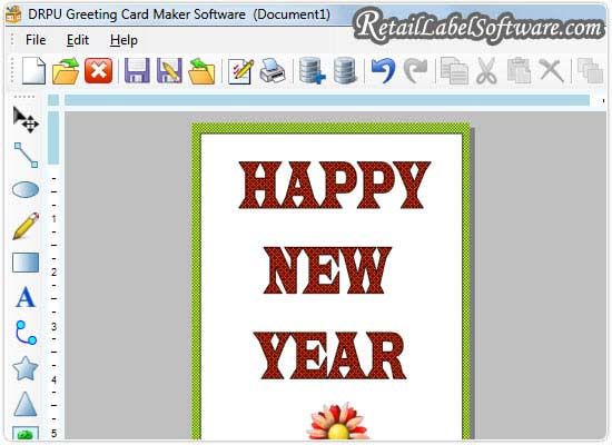 Software Greeting Card Maker screenshot