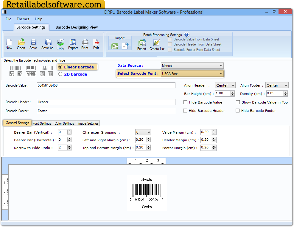 Barcode Label Software Professional Edition RetailLabelSoftware
