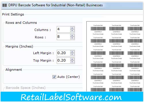 Windows 7 Warehouse Industry Barcodes Generator 7.3.0.1 full