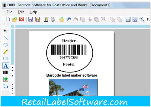 Post Office Barcode Generator screen shot