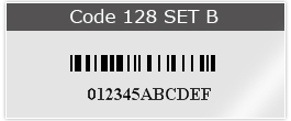 Code 128 SET B