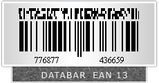 Databar EAN 13