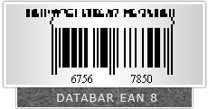 Databar EAN 8