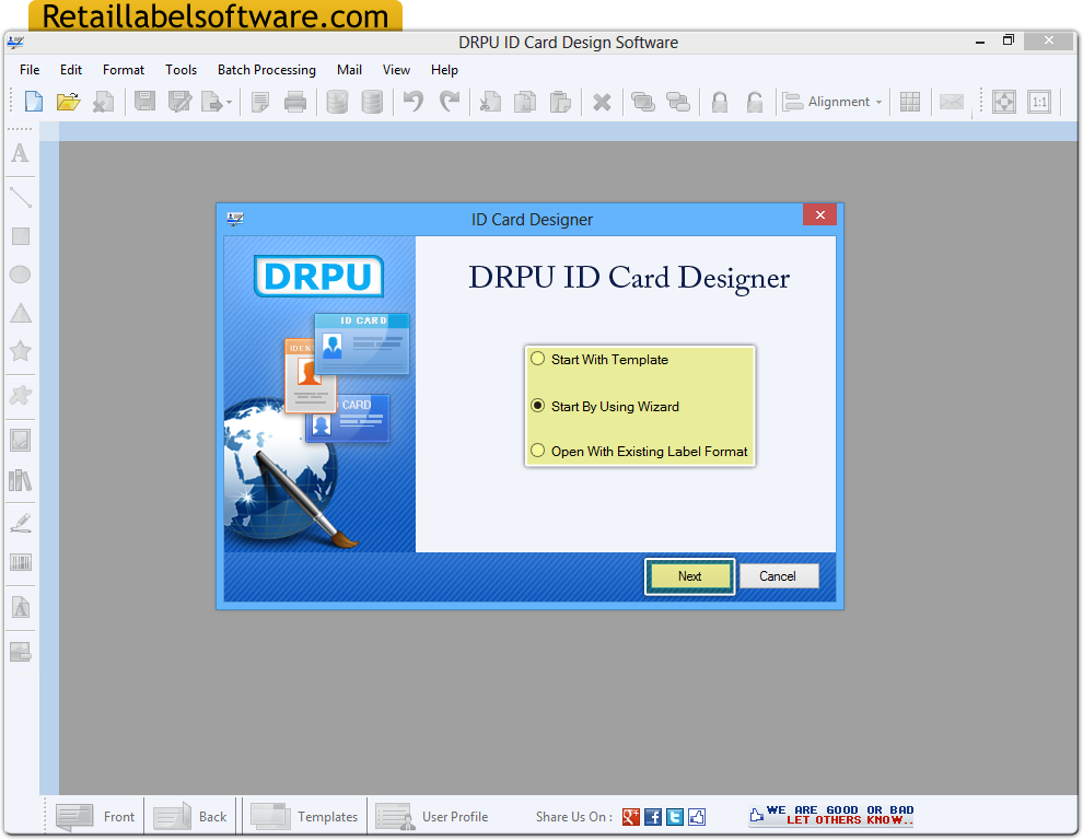 ID card maker software
