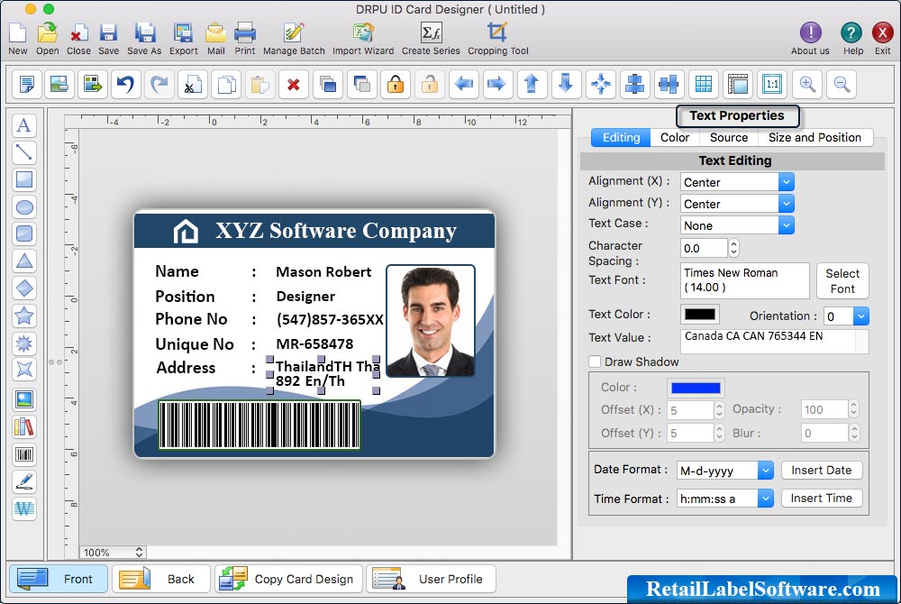 ID Card Designer for Mac 