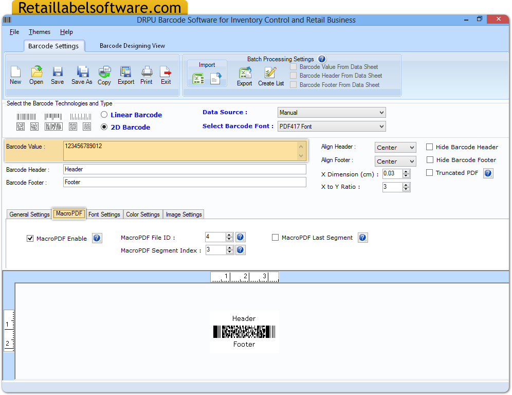 Retail Label Maker Software screenshots RetailLabelSoftware